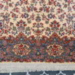 12’ x 8’8” KARASTAN Ivory Kirman Machine Made Wool Rug - Image 3