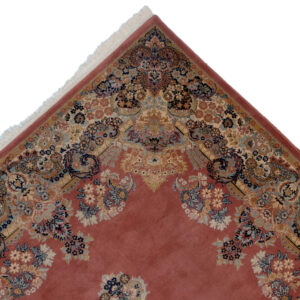 13’7” x 9’9” Machine Made Persian Style Floral Wool Rug