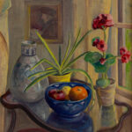 LILLIAN SCHAFFNER Original Oil Still Life on Canvas - Image 2