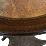 Vintage RAND MCNALLY Terrestrial Globe on Cast Iron Stand - Image 4