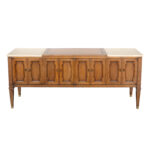DREXEL Triune Coffee Table with Stone Top