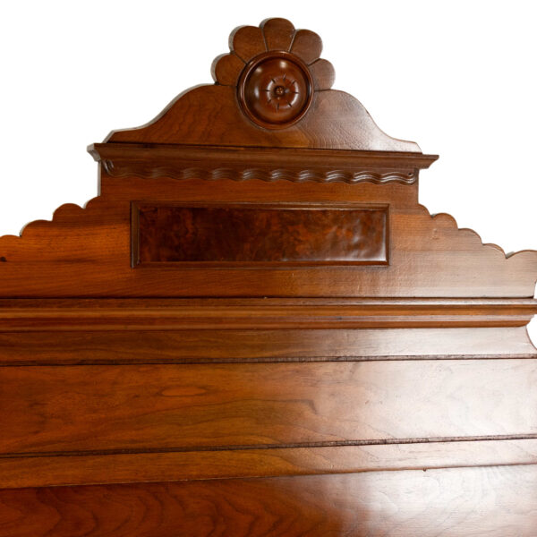Antique Victorian Walnut Twin Bed - Image 3