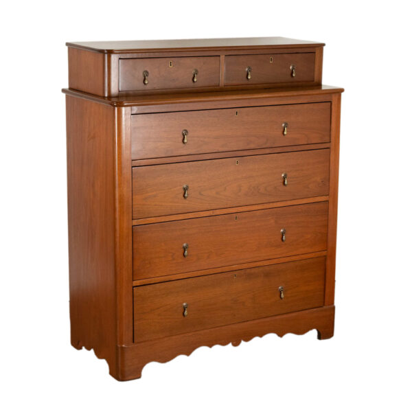 Antique Walnut Chest of Drawers - Image 2