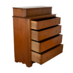 Antique Walnut Chest of Drawers - Image 4
