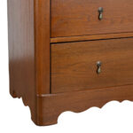 Antique Walnut Chest of Drawers - Image 5