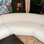 New ARHAUS Gianni 3 Piece Corner Sectional Sofa in Cream Upholstery - Image 5