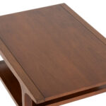 Vintage DREXEL “Counterpoint” Walnut Lamp Table - Image 2