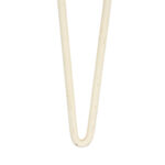 Vintage FLORENCE KNOLL Stackable Birch Top Stool on Hairpin Legs - Image 4