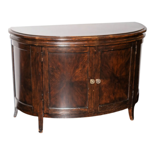 Artisan Made Demilune Buffet in Black Claret Finish - Image 2