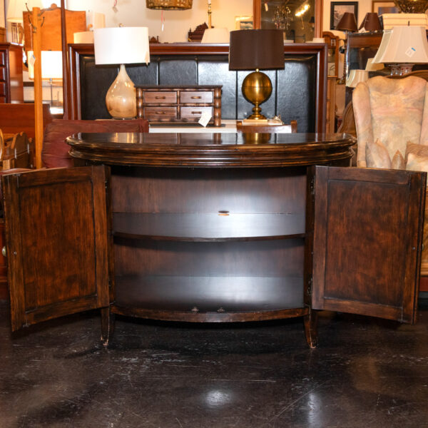 Artisan Made Demilune Buffet in Black Claret Finish - Image 7