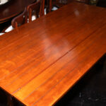 CENTURY FURNITURE Plank Style Flip Top Table in Cherry Finish - Image 2