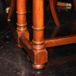 CENTURY FURNITURE Plank Style Flip Top Table in Cherry Finish - Image 4