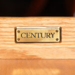 CENTURY FURNITURE Plank Style Flip Top Table in Cherry Finish - Image 7