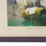 Signed “Water Town” Framed Print - Image 3
