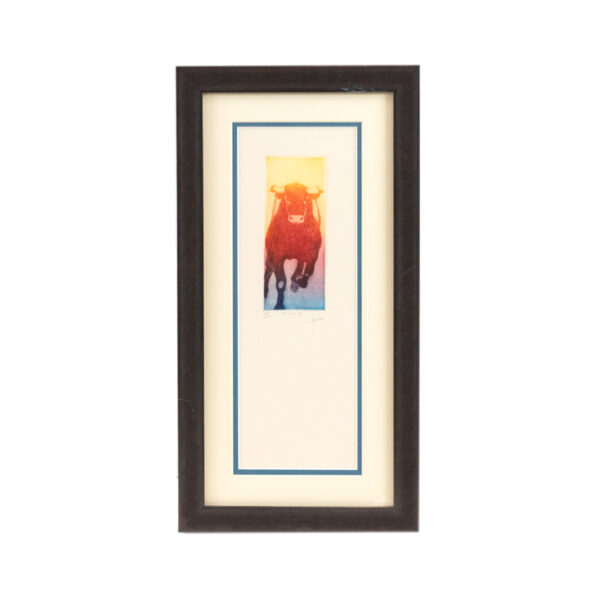 “Toro II” Signed Etching - Image 1