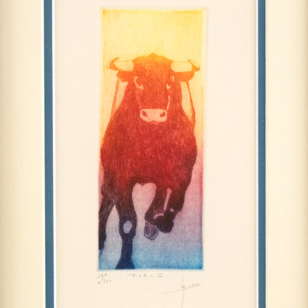 “Toro II” Signed Etching - Image 3