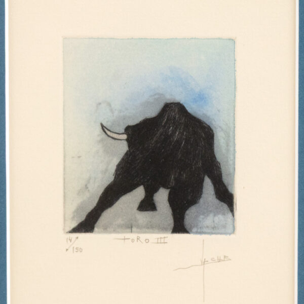 “Toro III” Signed Etching - Image 3