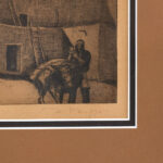 DOROTHY STAUFFER “Pueblo” Framed Etching - Image 4