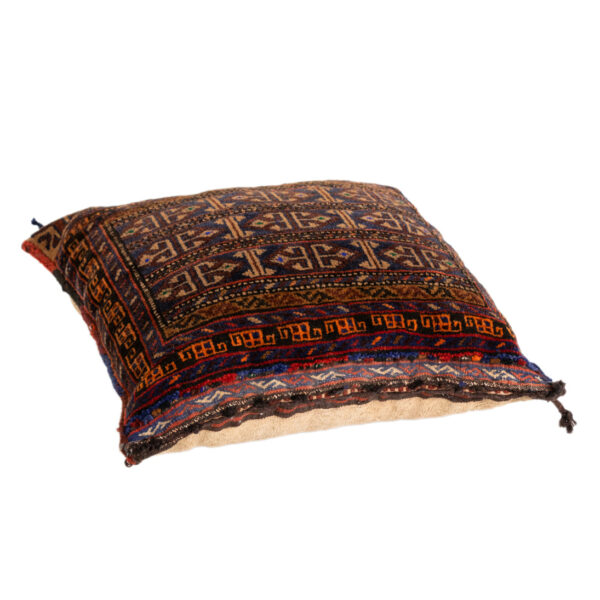 Kilim Pillow with Burlap Back - Image 3