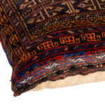 Kilim Pillow with Burlap Back - Image 4