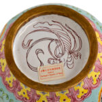 Chinese Cloisonne Vase with Cherry Blossom Motifs - Image 6