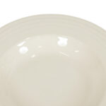 Set of 8 HOMER LAUGHLIN Fiesta Rimmed Soup Bowls in White - Image 2