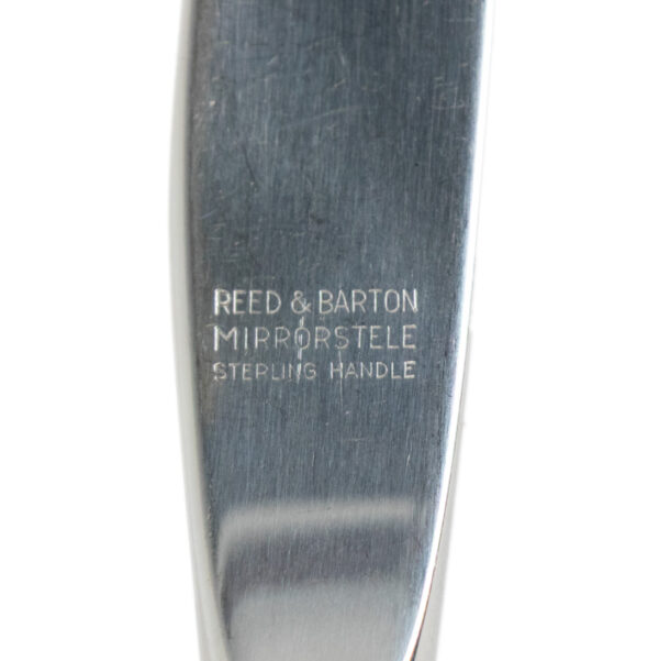 74 Piece REED AND BARTON Classic Rose Sterling Flatware - Image 6