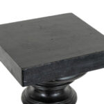 Black and Oak Pedestal Column - Image 3