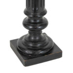 Black and Oak Pedestal Column - Image 4