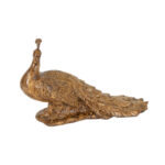 Large Composite Peacock Statue
