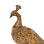 Large Composite Peacock Statue - Image 2