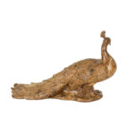 Large Composite Peacock Statue - Image 5