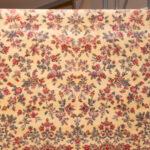 6’2” x 9’ Karastan Machine Made Wool Floral Kirmen Rug - Image 2