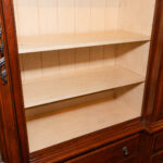 HARDEN Wood and Off White Breakfront Cabinet - Image 3