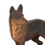 Antique Cast Iron German Shepard - Image 2
