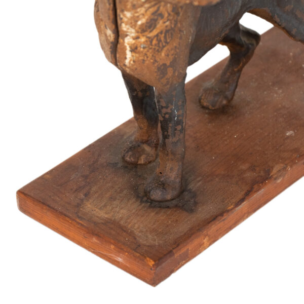 Antique Cast Iron German Shepard - Image 3