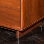 Vintage DREXEL Mid Century Modern Walnut Chest - Image 4