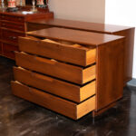 Vintage DREXEL Mid Century Modern Walnut Chest - Image 6