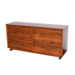 Vintage DREXEL Mid Century Modern Walnut Dresser - Image 2