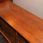 Vintage DREXEL Mid Century Modern Walnut Dresser - Image 3