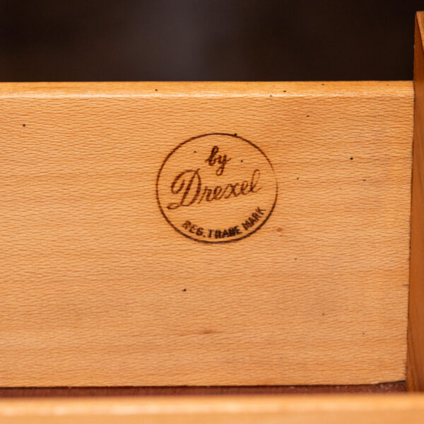 Vintage DREXEL Mid Century Modern Walnut Dresser - Image 7