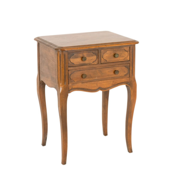 French Louis XV Style Nightstand - Image 2