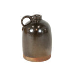 Stoneware Jug in Dark Finish
