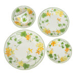 92 Piece VILLEROY & BOCH Geranium China - Image 3