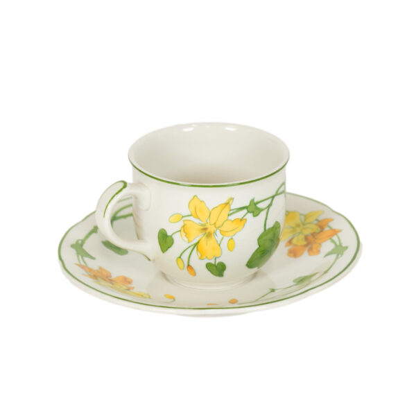 92 Piece VILLEROY & BOCH Geranium China - Image 5