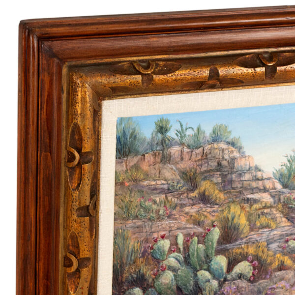 WILMA GROOM Original Desert Landscape Painting - Image 2