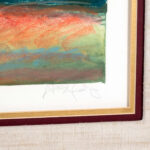 “Navajo Sunset” Signed Monoprint - Image 6