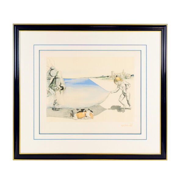 SALVADOR DALI “Myself at the Age of Six” Limited Edition Etching - Image 1