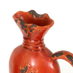 Set of 2 UTTERMOST Serka Ceramic Vases in Red Crackle Finish - Image 2