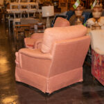 SHERRILL FURNITURE Accent Armchair in Peach Tween Upholstery - Image 8